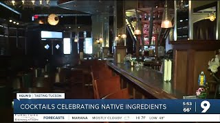 Cocktails at Century Room celebrate native desert ingredients [upl. by Sharman]