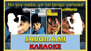 Sabor A Mí  Los Panchos amp Eydie Gormé KARAOKELETRA [upl. by Suoirrad]