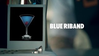 BLUE RIBAND DRINK RECIPE  HOW TO MIX [upl. by Lelia]