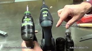 1129 Festool Cordless Drills C12 and C18 [upl. by Ecnerrat251]