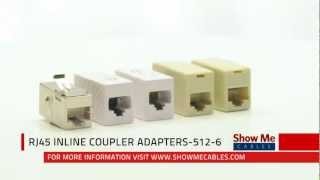 Cat6 Rated RJ45 Inline Coupler  Straight 5126 [upl. by Poland]