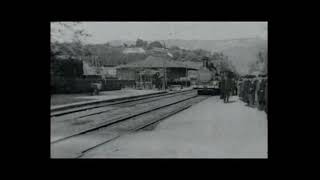 arrival of a train at La Ciotat 1895The Lumière brothersAuguste and Louis Lumière [upl. by Herzig699]