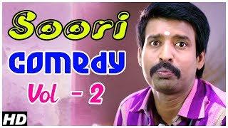 Soori Comedy Scenes  Vol 2  Varuthapadatha Valibar Sangam  Sangili Bungili Kadhava Thorae [upl. by Biagi118]