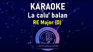 La calul balan Karaoke  RE Major Negative  Karaoke 2022 [upl. by Summons939]