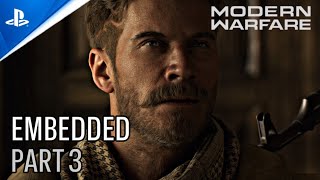 CALL OF DUTY MODERN WARFARE  Embedded  Walkthrough Gameplay Part 3 [upl. by Noxin124]