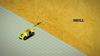 Drill amp blast tunnel construction explained in 60 seconds [upl. by Nimoynib]