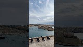 Great panoramic view from Valletta Malta travel travel europe malta sea fyp panoramas [upl. by Franckot]