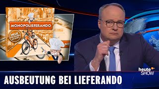 Wie Lieferando Restaurants und Fahrer ausnutzt  heuteshow vom 12032021 [upl. by Mariand188]