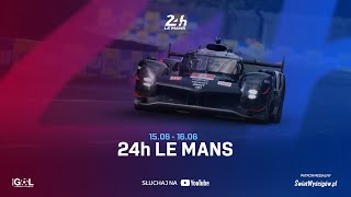 24h Le Mans 2024  Wyścig  Studio Part 1 Na Żywo [upl. by Catlin]