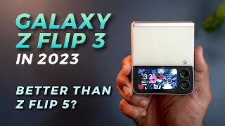 Is it worth buying Samsung Z Flip 3 5G in 2023  Review with Pros amp Cons Hindi  B for Blaze [upl. by Ialokin]