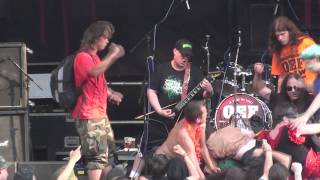 PUTRID PILE Live At OEF 2011 [upl. by Enilegnave]