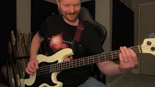 Thrice  Stare At The Sun BASS COVER [upl. by Macilroy100]