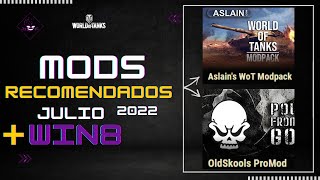 Aslain Mods Para Wot en Español 2022 y OldSkools\ProMod 🚀 [upl. by Lleroj]