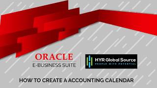 Oracle EBS  How to create a Accounting Calendar [upl. by Tupler]