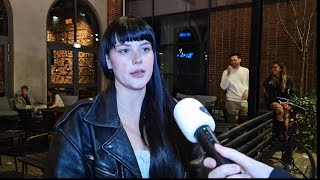 Teya Dora quotRamondaquot  Interview after the second rehearsal  Eurovision Song Contest 2024  Serbia [upl. by Moir]