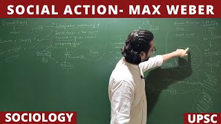 Lec 48 Social Action  Max Weber sociology upsc net maxweber socialaction [upl. by Ttirrem]