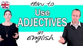 How to Use Adjectives in English  English Grammar Course [upl. by Llimaj]