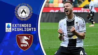 Udinese vs Salernitana Extended Highlights  Serie A  CBS Sports Golazo [upl. by Wallace74]