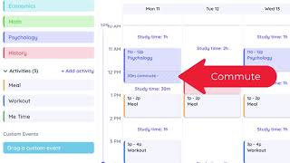 Create Your Study Timetable in Shovel 30 [upl. by Pendleton]