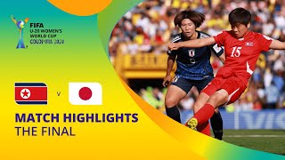 Korea DPR v Japan  FIFA U20 Womens World Cup Colombia 2024  Match Highlights [upl. by Earl]