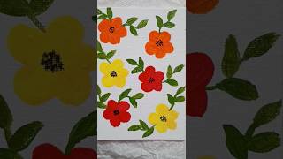 Flower painting shorts art flowers [upl. by Ailee]