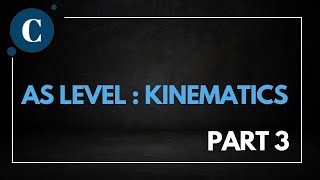 AS level Physics Kinematics Part 3 9702 Sign Conventions [upl. by Kacie208]