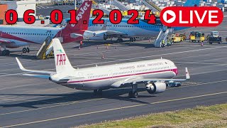 LIVE BIG SHOW From Madeira Island Airport 06012024 [upl. by Ahsinam13]