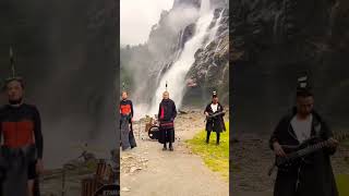 Folk Rock Band fm Manipur at Jang Waterfall jangwaterfalls shortreels manipur [upl. by Coyle]