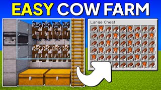 Minecraft Cow Farm 121 [upl. by Giarg]