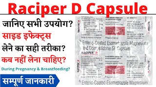 Raciper D Capsule Uses amp Side Effects in Hindi  Raciper D Capsule Ke Fayde Aur Nuksan [upl. by Richmond]