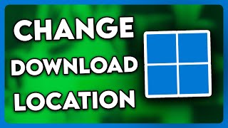 How to Change Download Location in Windows 11 2024 [upl. by Rettig137]