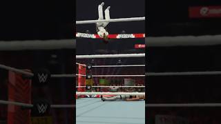 Double rotation moonsault youtubeshorts wwe [upl. by Eellah]