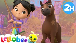 Accidents Happen Boo Boo Song  More  Lellobee City Farm  Kids Show  Toddler Learning Cartoons [upl. by Herbie415]