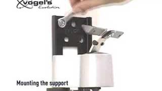 Vogels Montage Support Ecran plat Inclinable Orientable EFW [upl. by Eecats]