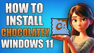 How to Install Chocolatey on Windows 11 2024 [upl. by Yelkrab]