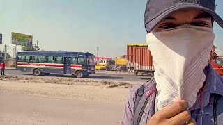 How I Travel From Dharuhera To Gurgaon vlog haryana [upl. by Annuhsal]