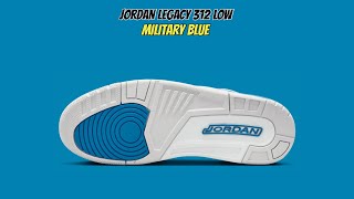 JORDAN LEGACY 312 LOW Military Blue [upl. by Maguire]