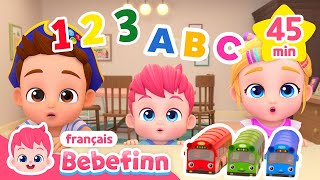 Apprenons ABC et les Chiffres   Comptines  Bebefinn en français👶Chansons pour Enfants [upl. by Therron]