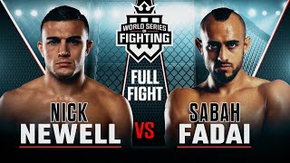 Nick Newell vs Sabah Fadai  WSOF 7 2013 [upl. by Coke477]