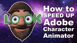 Adobe Character Animator Tutorial How to speed up the software if it is running slow [upl. by Eirhtug]