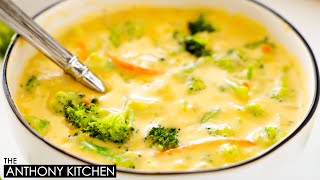 “Better Than Panera” Broccoli Cheese Soup [upl. by Talley]