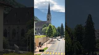 VADUZ  LIECHTENSTEIN THE PRINCIPALITY IN THE ALPS AND SIXTH SMALLEST COUNTRY IN THE WORLD [upl. by Bittencourt]