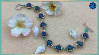 Sea Gems Bracelet Tutorial [upl. by Yrtsed]