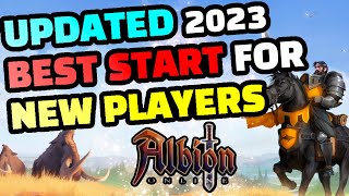 The BEST POSSIBLE START For New Players Albion Online Beginners Guide 2023 Edition [upl. by Suzanne]