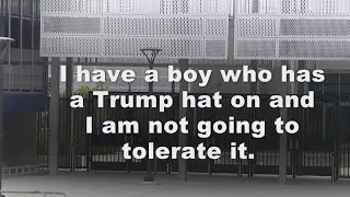 Teacher upset after student wears MAGA hat [upl. by Nilyaj793]