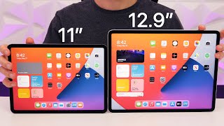 11inch vs 129inch M1 iPad Pro 2021  Unboxing amp Comparison [upl. by Ennaeed]