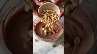 5 INGREDIENT CHOCOLATE FROZEN BITES 🍫 shorts [upl. by Ellehsram814]