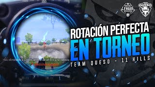 ROTACION PERFECTA  11 KILLS  TEAM QUESO PUBG MOBILE AXEEL [upl. by Finn389]