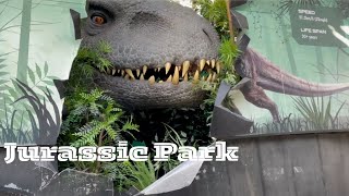 Jurassic park the ride POV Universal studios Hollywood [upl. by Aihsercal]