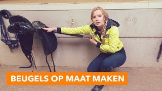 Beugels op maat maken  PaardenpraatTV [upl. by Ayardna]